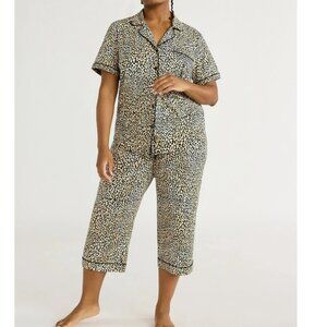 Joyspun PJs Animal skin design 2 Piece sleeping set